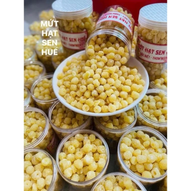 Mứt Hạt Sen Huế Thơm Ngon 500gr - Hàng Tết 2.026 Giá Ưu Đãi 139.999 VND 4 Mứt Hạt Sen Huế Thơm Ngon 500gr - Hàng Tết 2.026 Giá Ưu Đãi 139.999 VND 4