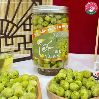 Mứt hạt sen ít đường vị trà xanh matcha Senfarm - 144.000 VND (180.000 VND)