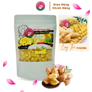Mứt hạt sen vị gừng thượng hạng ít đường Senfarm - Giảm giá 22% chỉ 138.000₫