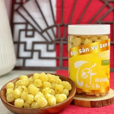 Mứt hạt sen vị gừng thượng hạng ít đường Senfarm - Giảm giá 22% chỉ 138.000₫ 10 Mứt hạt sen vị gừng thượng hạng ít đường Senfarm - Giảm giá 22% chỉ 138.000₫ 10