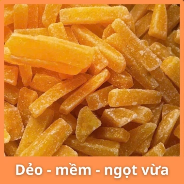 Mứt khoai lang HTC Foods Ngon Tết, ngọt vừa, bùi thơm, bổ dưỡng, giảm 22% chỉ 76.700₫ 7