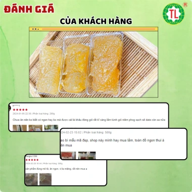 Mứt Mãng Cầu Thành Long chính hãng chua ngọt có hạt 200g 500g giá 120.000 VND 8