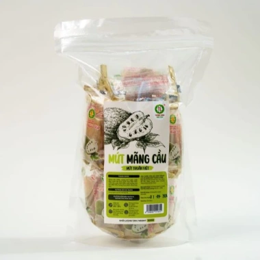 Mứt Mãng Cầu Truyền Thống Dẻo Thành Long Chua Ngọt Có Hạt Túi Zip 200g-500g 8