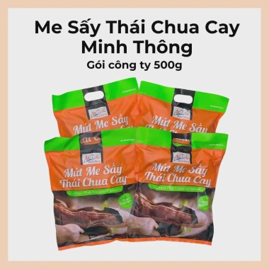 Mứt Me Dấy Dẻo Chua Cay Ngọt Thái - Hương vị độc đáo, giảm còn 58,500₫