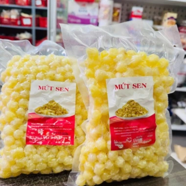 Mứt Sen Hà Nội - Nguyên liệu nhân bánh trung thu thập cẩm, chỉ 25.000đ