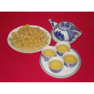 Mứt sen trần Hàng Điểu 500g - Ô mai mứt cổ truyền, giảm giá 19% chỉ 145.000 VND 4