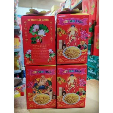 Mứt sen trần không bọc đường 200g - Hộp đặc biệt, giá chỉ 53.000đ, giảm so với 64.660đ