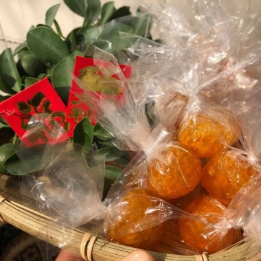 Mứt tắc quấn nguyên trái nhà làm 300g-500g, giảm còn 85.000đ, thơm ngon, an toàn