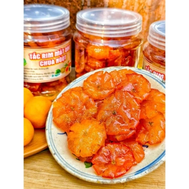 Mứt tắc quấn nguyên trái nhà làm 300g-500g, giảm còn 85.000đ, thơm ngon, an toàn