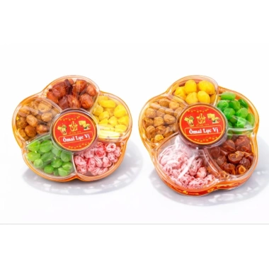Mứt Tết 300gr mix đủ loại cao cấp, khay sang, hút chân không – Giá chỉ 58.5k lựa chọn quốc dân cho mọi gia đình 3