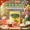 Mứt tết dừa sáp sữa tươi sấy dẻo KINGCOCO Trà Vinh 500g hộp và túi ép chân không - 235k