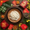 Mứt tết dừa sáp sữa tươi sấy dẻo KINGCOCO Trà Vinh 500g hộp và túi ép chân không - 235k 3