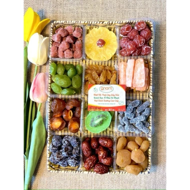 Mứt Tết Ô Mai Xí Muội Mix Trái Cây Sấy Dẻo 1Kg - Cao Cấp, Đủ Loại, Giá Ưu Đãi 269k