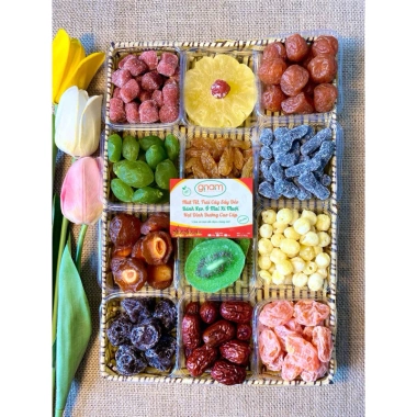 Mứt Tết Ô Mai Xí Muội Mix Trái Cây Sấy Dẻo 1Kg - Cao Cấp, Đủ Loại, Giá Ưu Đãi 269k