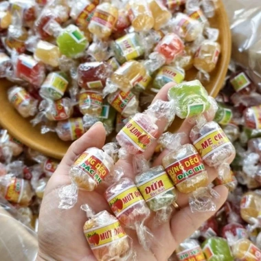 Mứt trái cây thập cẩm 12 vị 500g‑1kg Mẫu Tết giảm còn 85k – Ngon, đa dạng, chuẩn Tết 5