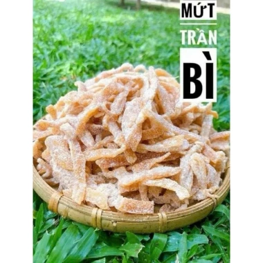 Mứt Trần Bì Vỏ Cam Quýt 1kg/500gr - Thơm Ngon, Giảm Ho Hiệu Quả, Giá 75.000₫ 3