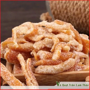 Mứt Trần Bì Vỏ Cam Quýt 1kg/500gr - Thơm Ngon, Giảm Ho Hiệu Quả, Giá 75.000₫ 7