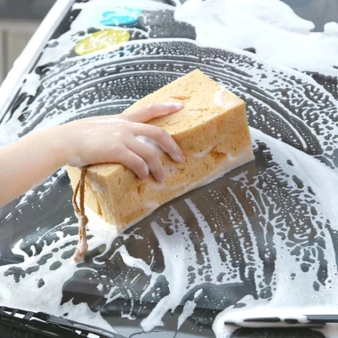 Mút vệ sinh ô tô hình miếng phô mai to đùng - Thấm hút nước, tạo bọt mạnh, giá chỉ 35.000₫ (giảm từ 42.000₫) Mút vệ sinh ô tô hình miếng phô mai to đùng - Thấm hút nước, tạo bọt mạnh, giá chỉ 35.000₫ (giảm từ 42.000₫)