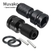Muvako Bộ ổ cắm cờ lê tác động + Đầu chuyển đổi mũi khoan, móc lục giác - Giá 44.000 VND, bảo hành 12 tháng