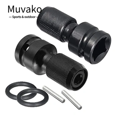 Muvako Bộ ổ cắm cờ lê tác động + Đầu chuyển đổi mũi khoan, móc lục giác - Giá 44.000 VND, bảo hành 12 tháng