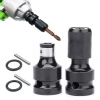 Muvako Bộ ổ cắm cờ lê tác động + Đầu chuyển đổi mũi khoan, móc lục giác - Giá 44.000 VND, bảo hành 12 tháng 8