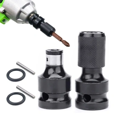 Muvako Bộ ổ cắm cờ lê tác động + Đầu chuyển đổi mũi khoan, móc lục giác - Giá 44.000 VND, bảo hành 12 tháng 8