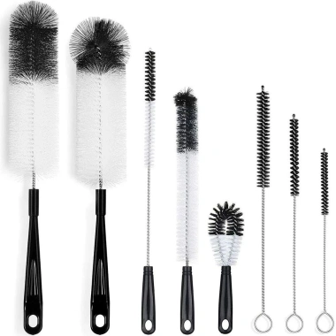 Muvako Set 8 Cọ Rửa Bình Nước Tay Cầm Dài Nhựa Đa Năng Giá Ưu Đãi 127.930 VND 8