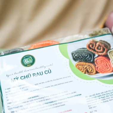 Mỳ chũ rau củ Eat Clean 1kg Nông sản sạch giảm giá 22% chỉ 114.000₫