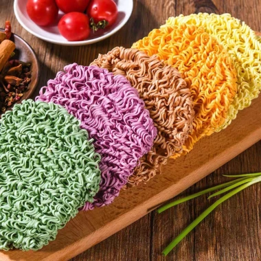 Mỳ kiều mạch rau củ 60g không chiên - Thùng 20 gói mix vị giá ưu đãi 197.500đ 2