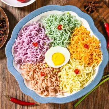 Mỳ kiều mạch rau củ 60g không chiên - Thùng 20 gói mix vị giá ưu đãi 197.500đ 4