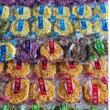 Mỳ kiều mạch rau củ 60g không chiên - Thùng 20 gói mix vị giá ưu đãi 197.500đ 5