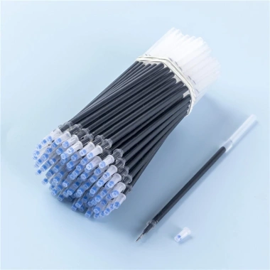 M.Y.Never Combo100 ruột ngòi bút bi gel 0.5mm đen xanh đỏ - phù hợp mọi thân bút, 13.000đ 6