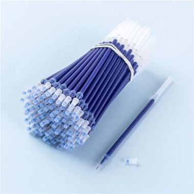 M.Y.Never Combo100 ruột ngòi bút bi gel 0.5mm đen xanh đỏ - phù hợp mọi thân bút, 13.000đ 7