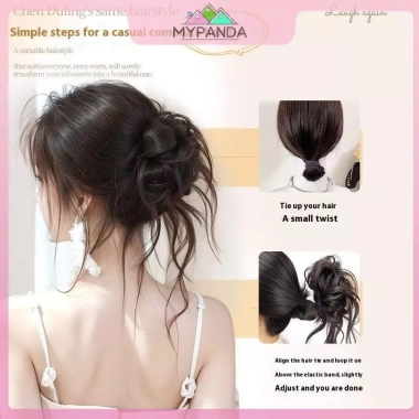 MYPANDA 1 Mới Tóc Bun, Kẹp Tóc, Móng Vuốt Tự Nhiên Lông Tơ Nâu - Phụ Kiện Đa Năng 4 MYPANDA 1 Mới Tóc Bun, Kẹp Tóc, Móng Vuốt Tự Nhiên Lông Tơ Nâu - Phụ Kiện Đa Năng 4