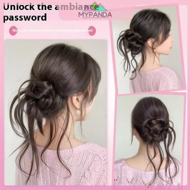 MYPANDA 1 Mới Tóc Bun, Kẹp Tóc, Móng Vuốt Tự Nhiên Lông Tơ Nâu - Phụ Kiện Đa Năng 5 MYPANDA 1 Mới Tóc Bun, Kẹp Tóc, Móng Vuốt Tự Nhiên Lông Tơ Nâu - Phụ Kiện Đa Năng 5