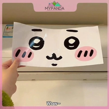 MYPANDA 1 Tấm Mũ Bảo Hiểm Xe Điện - Miếng Dán Điều Hòa Tự Làm, Trang Trí Mặt Đề Cảm Xúc, Giá 34.884 VND