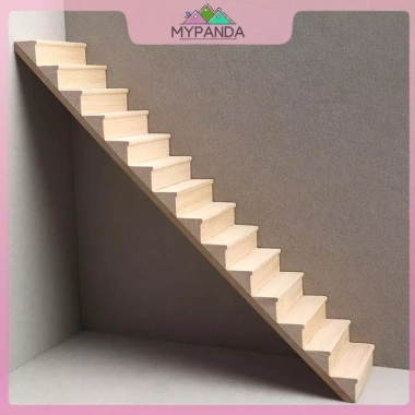 MYPANDA 1:12 Nhà Búp Bê Thu Nhỏ Cầu Thang Tay Vịn Trang Trí, Giá 126.610₫