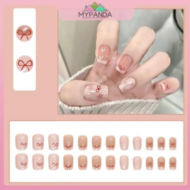 MYPANDA 2.025 - Bộ 24 Cái Móng Tay Giả Keo ABS, Miếng Dán Ngắn Đơn Giản 32.706₫ 10 MYPANDA 2.025 - Bộ 24 Cái Móng Tay Giả Keo ABS, Miếng Dán Ngắn Đơn Giản 32.706₫ 10