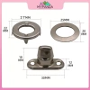 MYPANDA 5 Bộ Đế Vít Snaps Nút Xoay Nắp Thuyền Bao Da Dây Buộc Canvas Snap Giá 66.744₫ 9