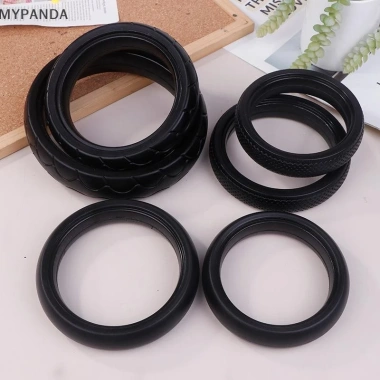 MYPANDA Baby Buggy Wheels Phụ kiện bánh xe lốp cho Xe đẩy Yoya Yoyaplus và Stokke Xpory V3, siêu bền an toàn cho trẻ 2