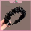 MYPANDA Băng đô quấn tóc thanh lịch kim cương giả chống trơn trượt thích hợp đeo hàng ngày