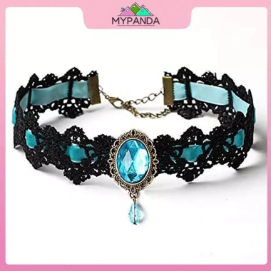 MYPANDA Choker Gothic Victorian Lace pha lê – Boho Steampunk Halloween, giá 46.420₫ 6 MYPANDA Choker Gothic Victorian Lace pha lê – Boho Steampunk Halloween, giá 46.420₫ 6