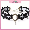 MYPANDA Choker Gothic Victorian Lace pha lê – Boho Steampunk Halloween, giá 46.420₫ 7