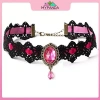 MYPANDA Choker Gothic Victorian Lace pha lê – Boho Steampunk Halloween, giá 46.420₫ 8