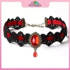 MYPANDA Choker Gothic Victorian Lace pha lê – Boho Steampunk Halloween, giá 46.420₫ 10