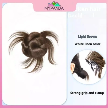 MYPANDA Đuôi ngựa thấp bông Hoabud tóc giả tổng hợp cho nữ - Giá ưu đãi 73.224₫ 8