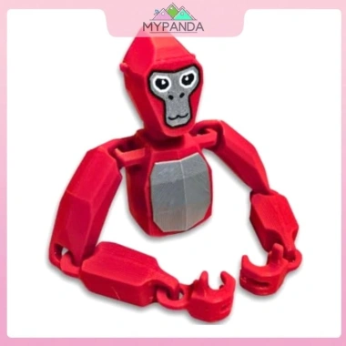 MYPANDA Gorilla Tag Monke Búp bê 3D Động vật hoạt hình, khớp di chuyển, Quà sinh nhật, Giáng sinh cho trẻ em 5