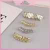 MYPANDA Grillz Kim Loại Hip Hop Vàng Bạc Răng Nướng Tháo Rời Punk Cosplay Tiệc 8