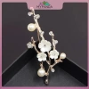 MYPANDA Handmade Hoa Mai Thổ Cẩm Vintage Ngọc Trai - Phụ Kiện Bó Hoa Tiệc Cưới Giá 50.784 VND 2