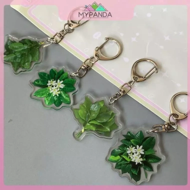 MYPANDA Móc Khóa Nữ Lá Bưởi Acrylic Charm Túi, Xe, Chuyền, Quà Tặng 33.586 VND 2